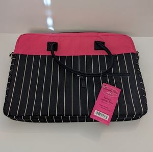 2 for $20 Jackie McFee Stripped Laptop Bag